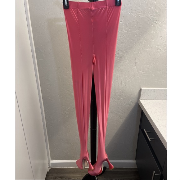 JEFFREY CAMPBELL Pantalones Platform Fuchsia Boots Size 6 - Picture 11 of 13